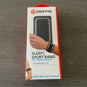 Griffin Sleep Sport Band for Fitness Trackers - Black